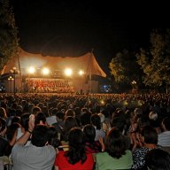 Santiago de Chile, Konzert vor 10.000 Menschen